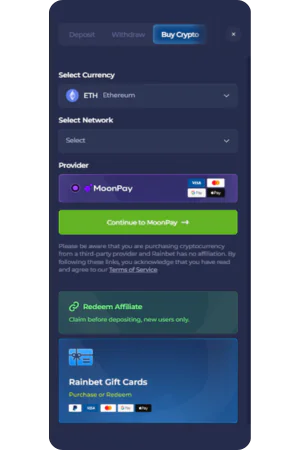 Srypto Deposit